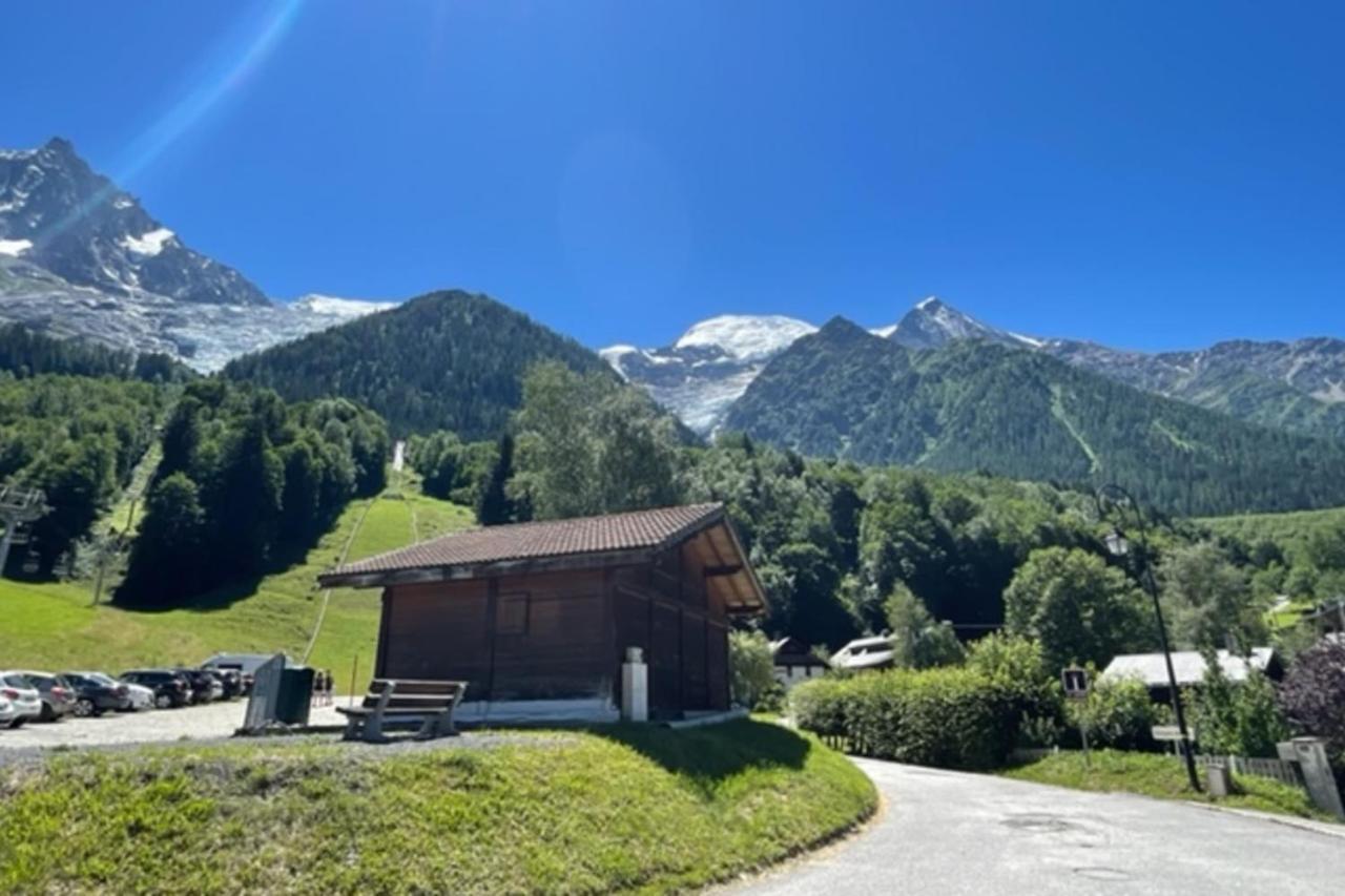 Apt With Nice View Near The Center Of Chamonix Exterior photo