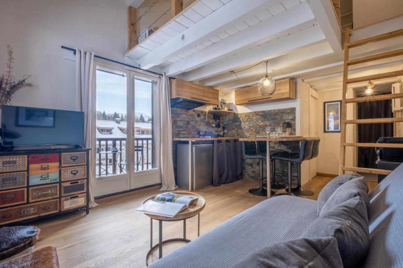 Apt With Nice View Near The Center Of Chamonix Exterior photo